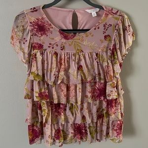 LC Floral Blouse